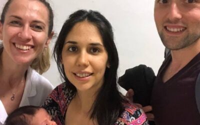 Hoy recordamos la visita de Olivia.