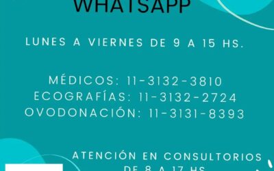 Para turnos por WhatsApp
Los y las esperamos!…
