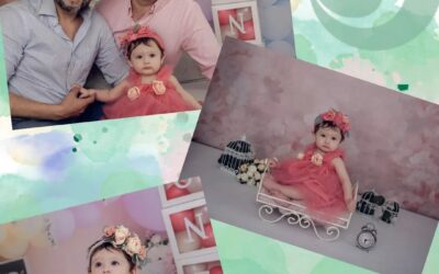 Hoy Regina cumple un año y queremos celebrarlo junto a sus papás Néstor y Nahuel…